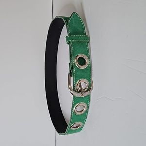 Banana Republic Emerald Belt with Metallic Details